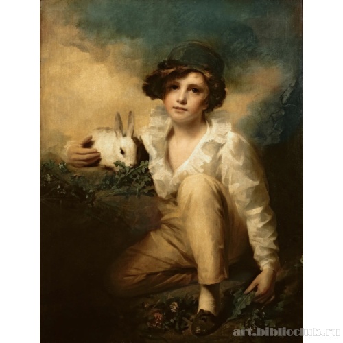 Мальчик и кролик