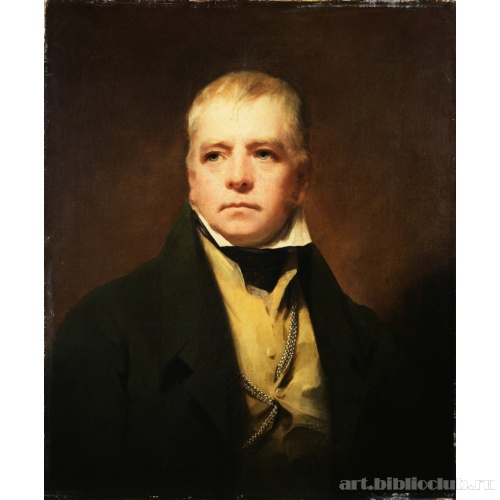 Портрет Вальтера Скотта