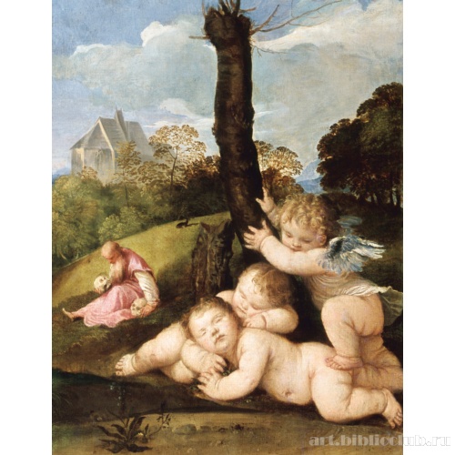 Три возраста человека. Фрагмент