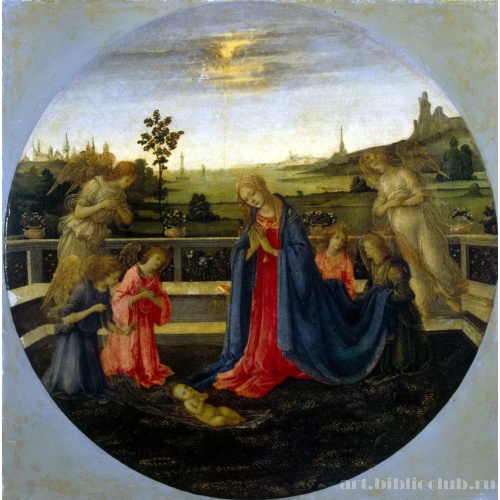 Поклонение младенцу Христу