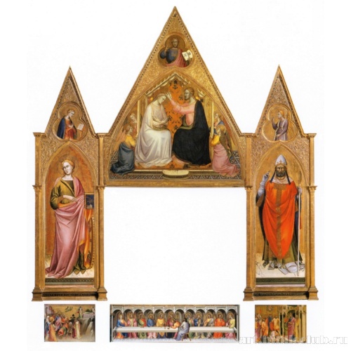 Полиптих Сан-Гаджо (полиптих св. Гая). Реконструкция