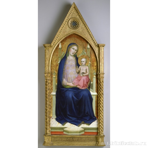 Мадонна с Младенцем на троне