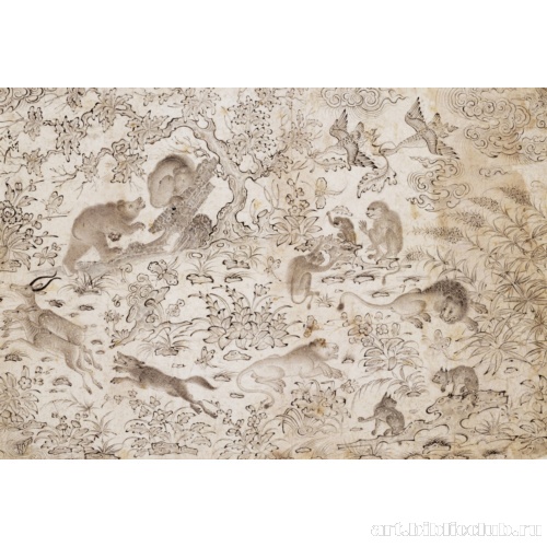 Птицы и хищники в цветах