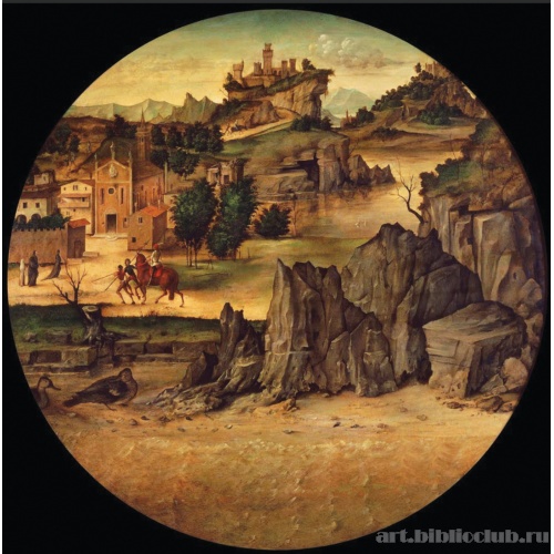 Пейзаж с замком