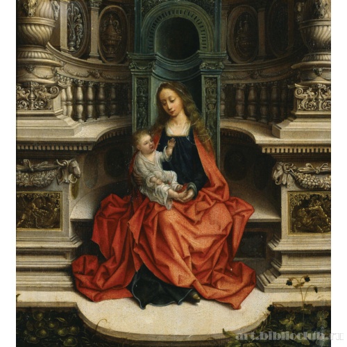 Мадонна с Младенцем на троне