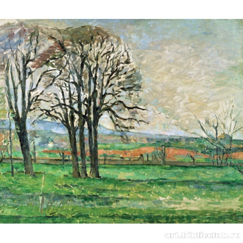 Голые деревья в Жа де Буффан