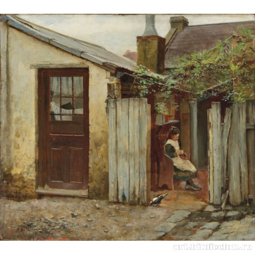 Девочка с птицей в пекарне на Кинг-стрит