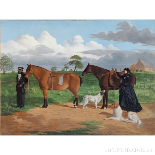 Госпожа Скилес с темнокожим Джимми на станции Мерранг