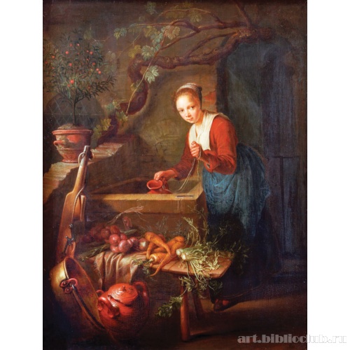 Кухарка у колодца