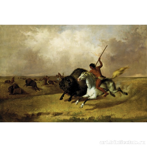 Охота на буйволов в юго-западных прериях