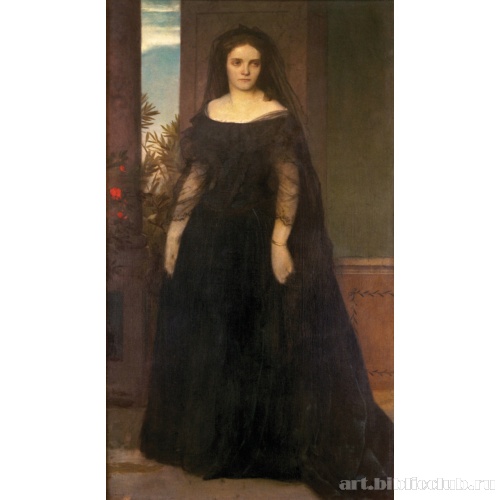 Портрет актрисы Фанни Янаушек