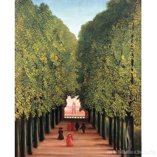 Аллея в парке Сен-Клу