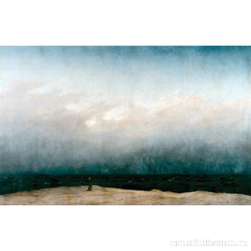 Монах на берегу моря