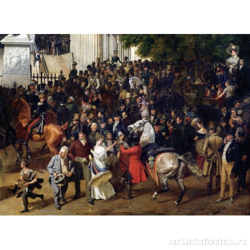 Парад на Опернплатц в Берлине