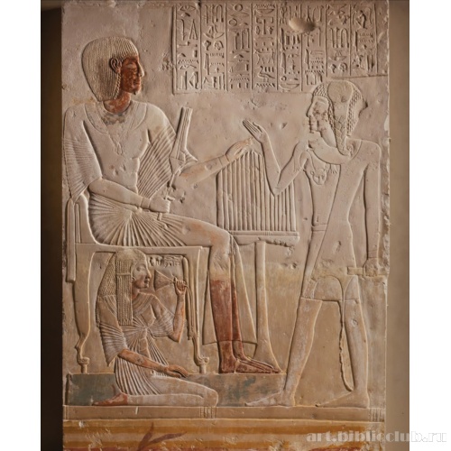 Рельеф из гробницы Аменхотепа, главного врача и писца фараона