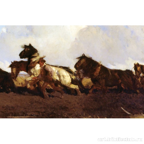 Через поля чернозема. Фрагмент