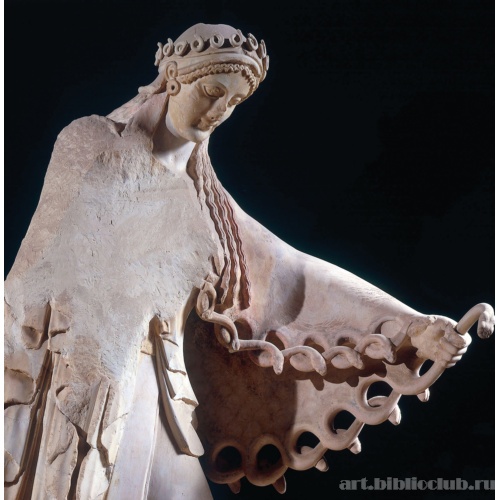 Гигантомахия. Фрагмент фронтона. Афина