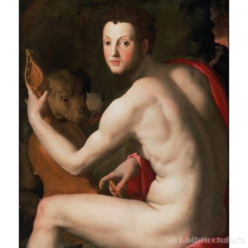 Портрет Козимо I де Медичи в образе Орфея