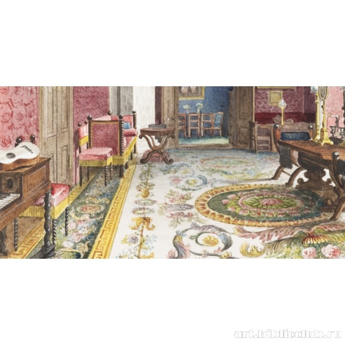 Красная комната, дворец Фишбах. Фрагмент