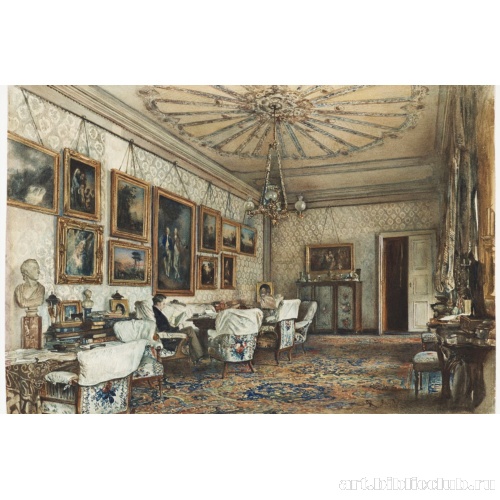 Салон в квартире графа Ланкоронского в Вене