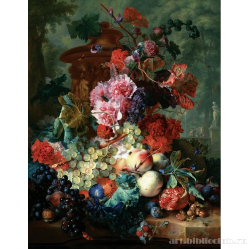 Цветы и фрукты