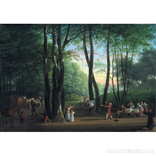 Танцевальная поляна в Соргенфри на севере Копенгагена