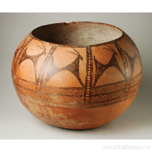 Расписной сосуд