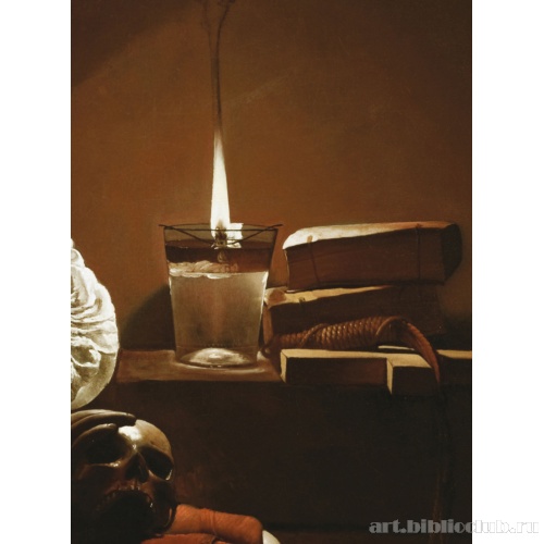 Мария Магдалина с коптящим пламенем. Фрагмент