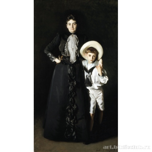 Портрет миссис Эдвард Л. Дэвис и ее сына Ливингстона Дэвиса