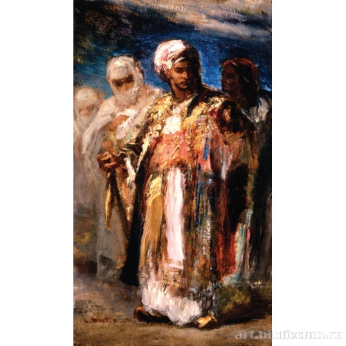 Мужчины в восточных костюмах