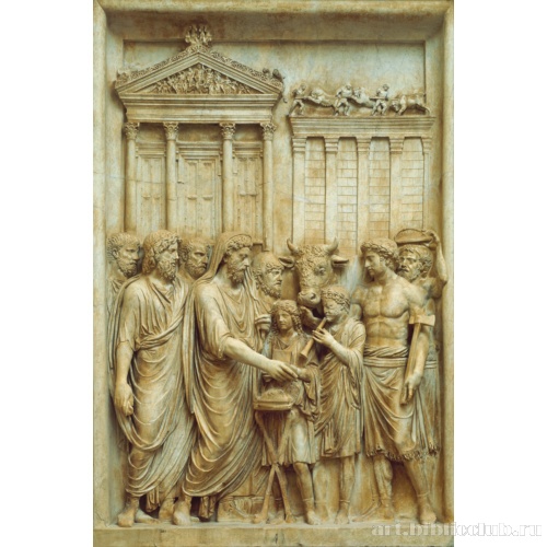 Жертвоприношение Марка Аврелия храму капитолийского Юпитера