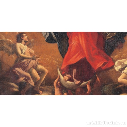 Мадонна во славе. Фрагмент