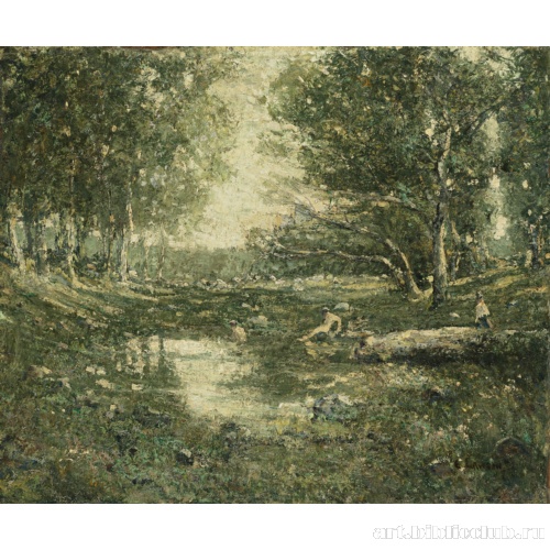 Купальщики. Лесная местность