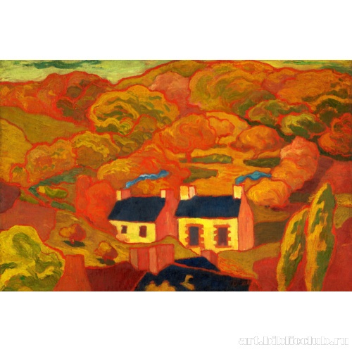 Два крытых соломой коттеджа