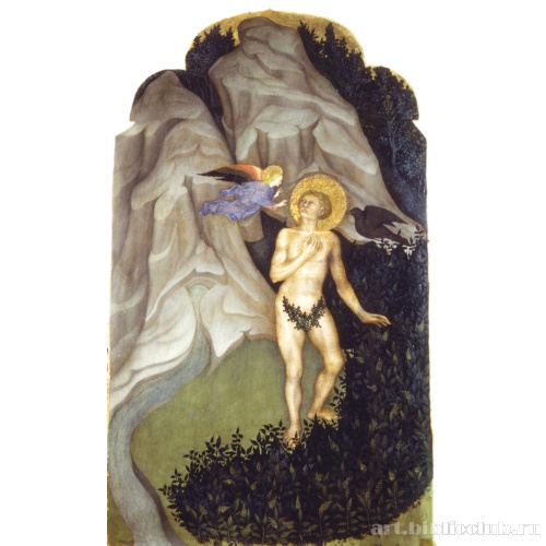 Святой Бенедикт. Искушение в пустыне