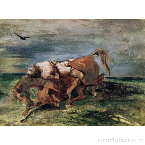 Мазепа на умирающей лошади