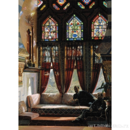 Альме, египетская танцовщица. Фрагмент