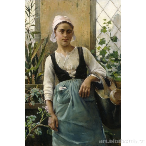 Девушка-садовница