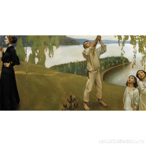 Весна. Эскиз фрески для мавзолея Юзелиуса