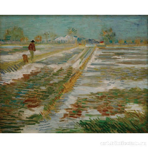 Пейзаж со снегом (Конец февраля)