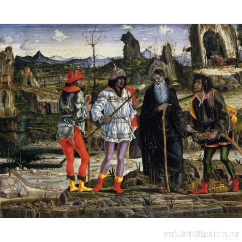 Искушение святого Антония-аббата богатством