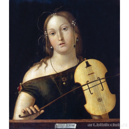 Женщина, играющая на альте