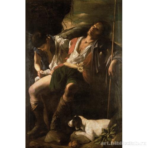 Святой Рох и ангел