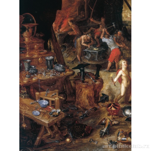 Огонь. Из серии «Аллегория четырех элементов». Фрагмент