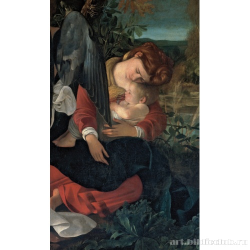 Отдых на пути в Египет. Фрагмент