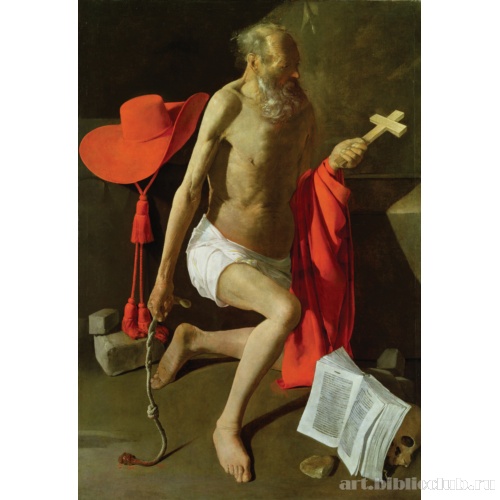 Кающийся св. Иероним (с кардинальской шляпой)