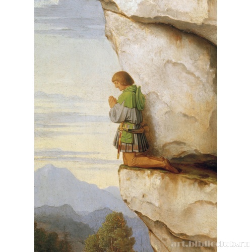 Кайзер Максимилиан I в горах Мартинсванд. Фрагмент