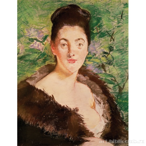 Дама в мехах