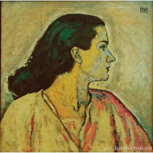 Женский портрет в профиль