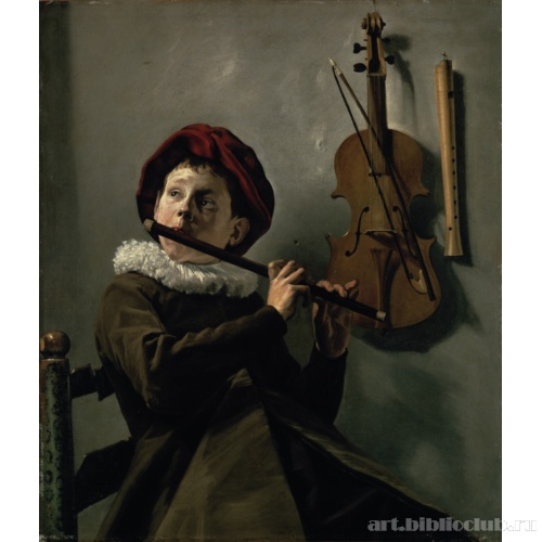 Мальчик, играющий на флейте